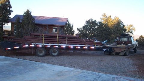 1986 Ford Ranger - building delivered