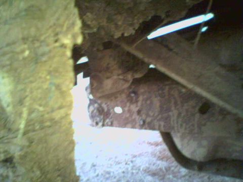 1985 Ford Bronco - Tore the shackle right off the frame...