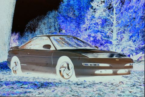 1996 Ford Probe - This coupe's design suggests a model year earlier than 1996.