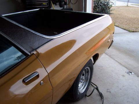 1973 Ford Ranchero - Gold and three coats of clear later....