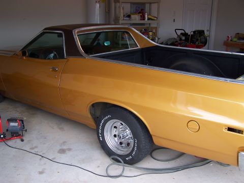1973 Ford Ranchero - Three coats of clear later....