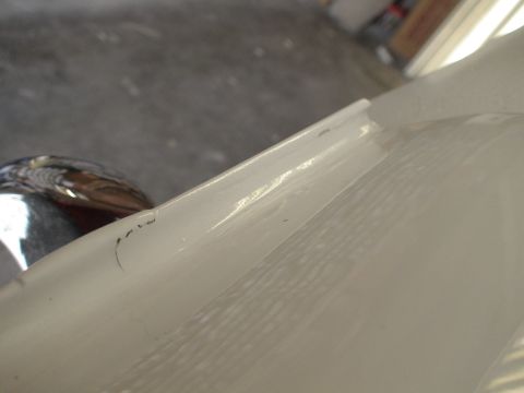 1993 Ford C-350 (Centurion Conversions) - passenger drip rail crack