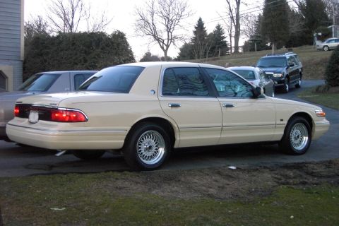 1996 Mercury Grand Marquis - rear angle shot
