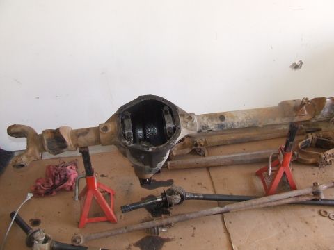 1986 Ford Bronco - Future front axel