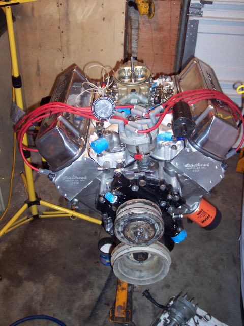 1981 Ford Bronco - Carb, coil, dist and fuel pump are just for mock up. Final parts to be installed soon.