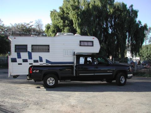 2005 Ford Excursion - Started with This. Won the Camper on E-Bay for $ 1500.00. Cant beat that.... The only problem i had was that I didnt have a truck. So my $…