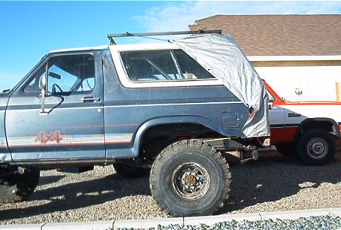 1986 Ford Bronco - It appears that I've yet again extended my wheelbase. With my current leaf setup (stock bronco leafs w/ 2 F150 leafs added) it appears I'll…
