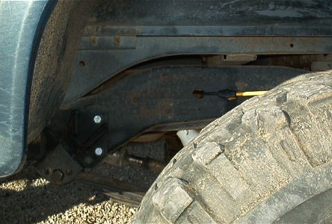 1986 Ford Bronco - I may have to get my driveline lengthened.