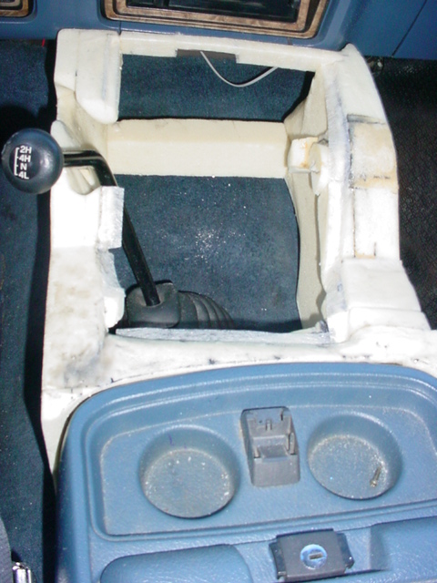 1986 Ford Bronco - Final shape, all parts glued together.
