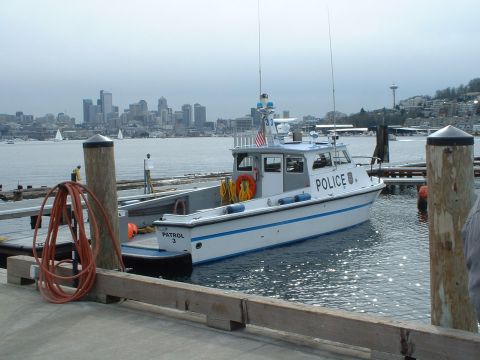 1999 Ford Crown Victoria - Seattle Police Harbor Patrol station.
