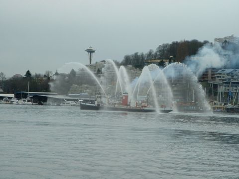 1999 Ford Crown Victoria - Seattle Fire boat.