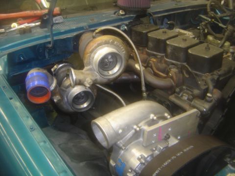 1997 Ford Ranger - Custom twin turbo blow threw supercharger system .www.outlawdieselmiami.com