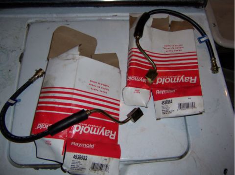 1983 Ford Bronco - brake lines for a 80 up