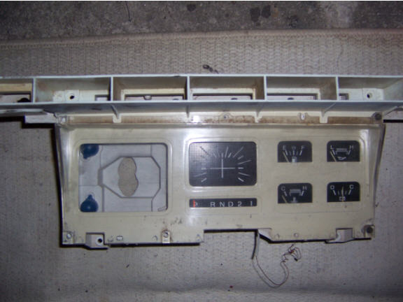 84 dash without tach...for parts or whatever