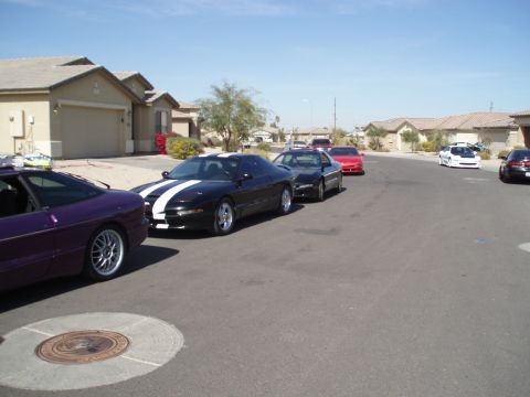 1997 Ford Probe - Shot of the Probe crew cars