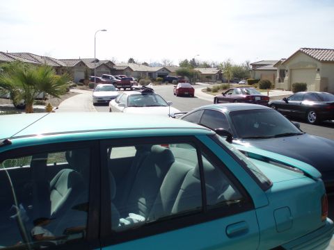 1997 Ford Probe - Another street shot...