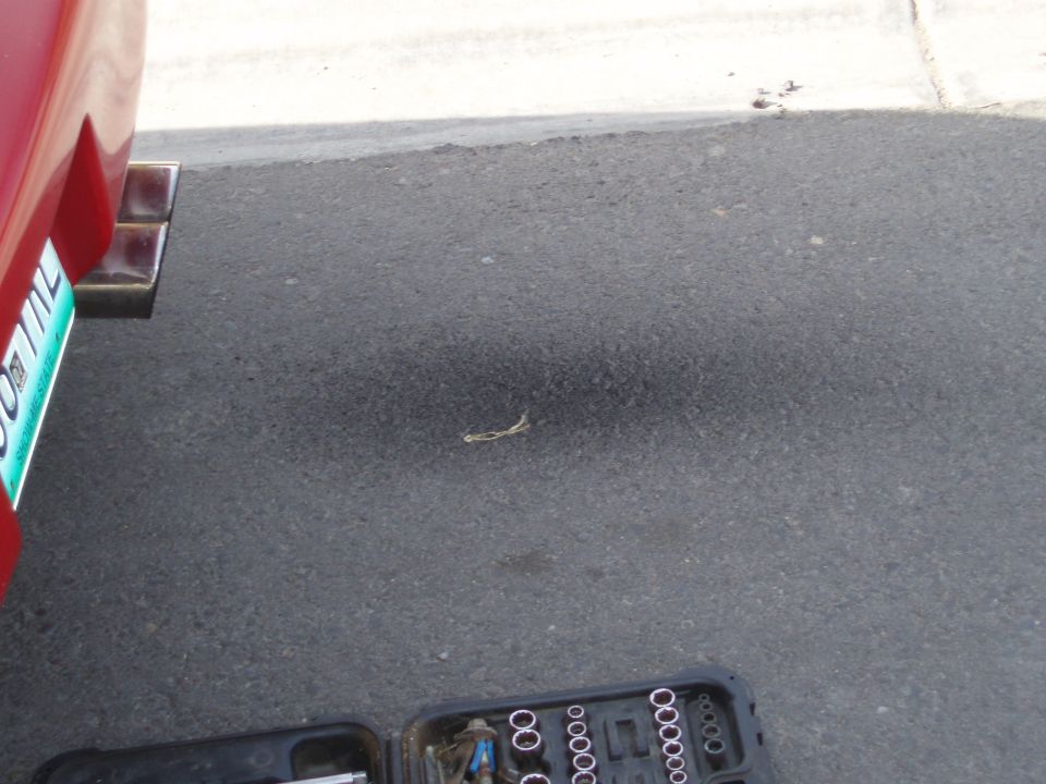 My car's running a little rich... can ya tell?
