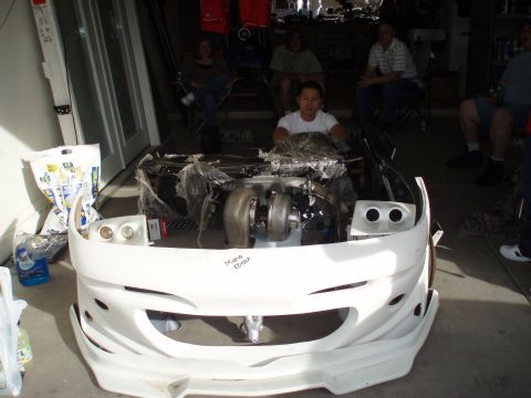 1997 Ford Probe - Pretty car... that's a aftermarket probe bumper, projectors, intake manifold, turbo, dash, side skirts, exhaust, sub, and amp... complete w…
