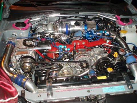1997 Ford Probe - Supercharged/Turbocharged WRX... fuckin' rediculous