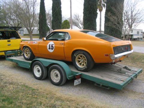 1970 Ford Mustang - another shot of the new paint -- Feb 06