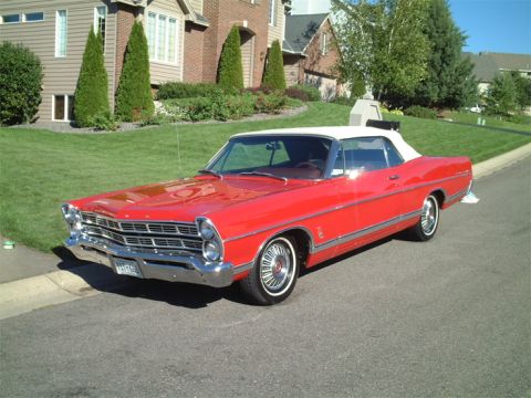 1967 Ford Galaxie - What the galaxie currently looks like. Stock wheels/tires and trim.