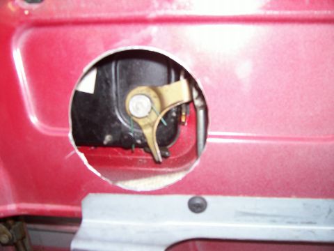 1998 Jeep TJ - latch closed