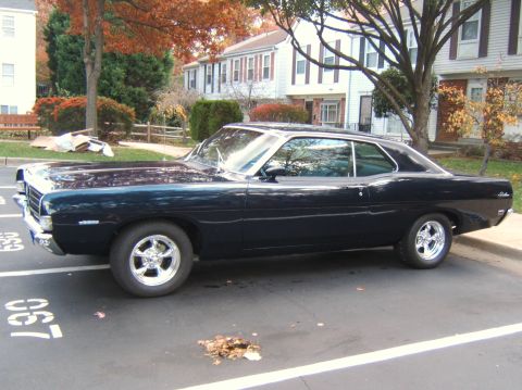 1969 Ford Fairlane - This 1969 Ford Fairlane coupe is seen from the side in a parking lot.