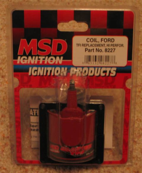 1994 Ford Bronco - This is a new MSD ignition coil packaged for sale, not a vehicle.
