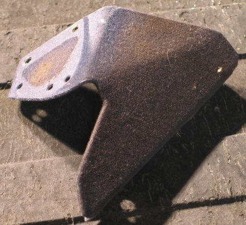 1994 Ford Bronco - This is a close-up of an automotive interior trim piece, likely from a dashboard or console.