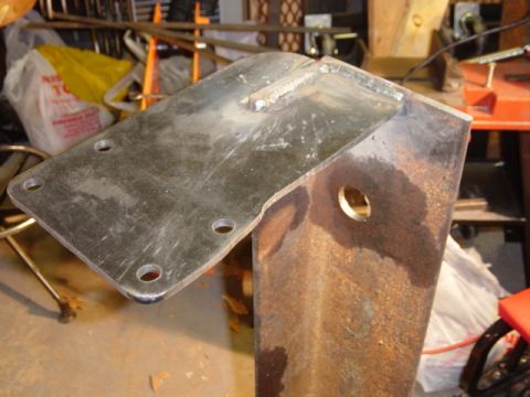 1991 Ford Bronco - A much closer look. Ugly welds on the backside where they're not visible are stick -- ugly, but good penetration. Pretty welds on the outsi…