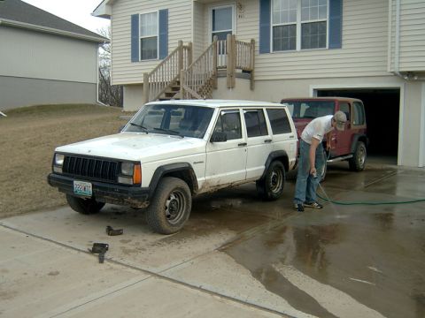 1998 Jeep TJ - Travis' jeep