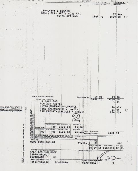 1965 Ford 427 “literature and parts scans and pictures”