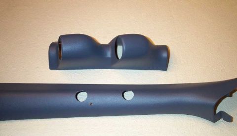 1998 Ford Crown Victoria - Holes were drilled for the gauges' wiring.
