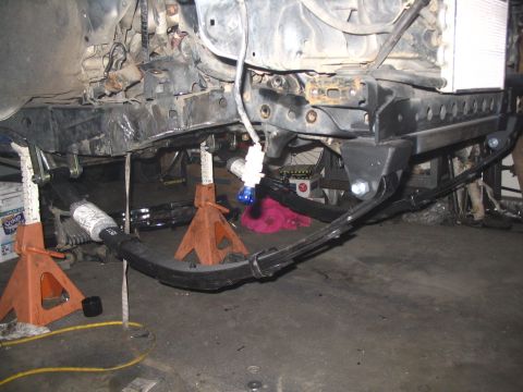 1993 Toyota 4Runner - springs hung