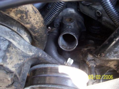 1987 Ford Bronco - Hose finally in place