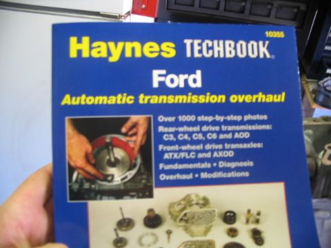 1984 Ford Bronco - This Haynes Techbook covers Ford automatic transmission overhauls, including C3, C4, C5, C6, AOD, ATX, FLC, and AXOD models.
