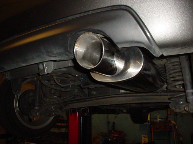 scion xA exhaust