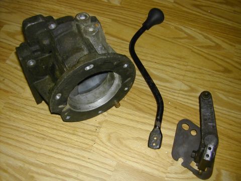 1993 Ford Bronco - bw 1356 shifter, transmission adapter, and adapter guide plate thing