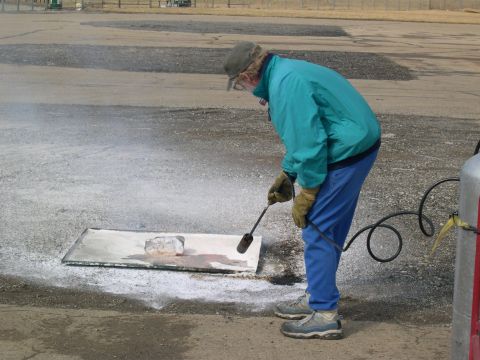2002 Ford Focus - Fire Suppresion...that whole thing is actually on fire. Alcohol fires are invisible...