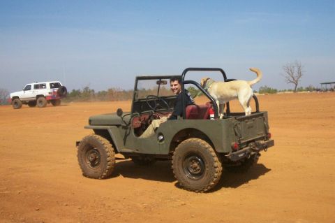 1993 Ford Bronco - Me and Tarzan in CJ2A