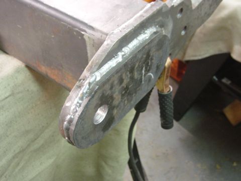 1991 Ford Bronco - Followed by finish welds. Single pass 5/32" or so fillets are more than sufficient for the required strength ...