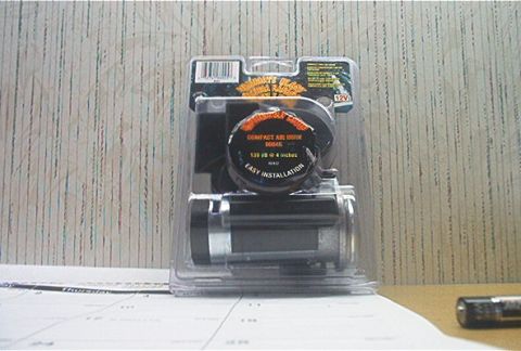 1985 Ford Crown Victoria LTD - This is a packaged compact air horn, labeled as 12V and 130 dB, with easy installation instructions.