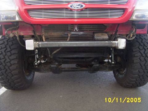 2000 Ford Ranger - self fabbed crossmember