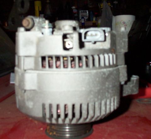 1993 Mercury Grand Marquis - Side shot of the voltage regulator