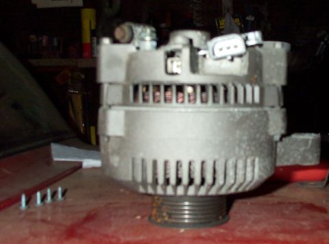 1993 Mercury Grand Marquis - Another shot with the screws removed. The regulator simply lifts out.