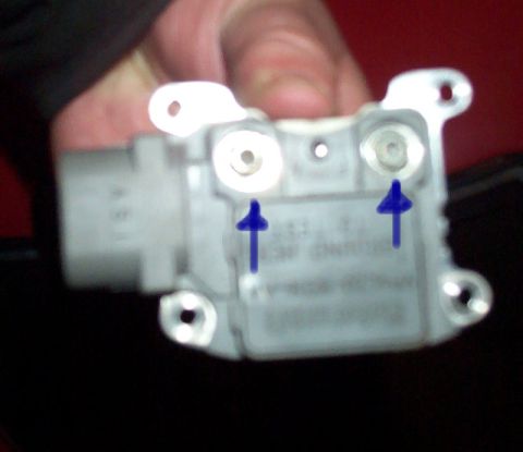 1993 Mercury Grand Marquis - Voltage regulator. (The 2 screws in the picture hold the brush assembly to the regulator. T20 Torx bit)