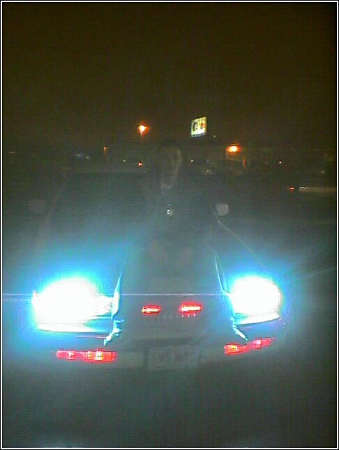 Me sittin on tha beast