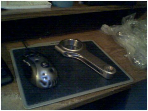 1995 Ford Probe - Connecting Rod next to mouse :)