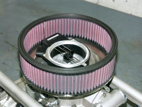 1979 Ford Bronco - Inside the air filter