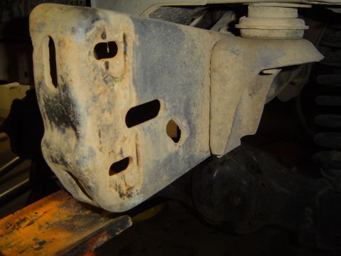 1989 Ford Bronco - There now room for the stands